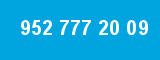 952 777 20 09 952 777 20 09